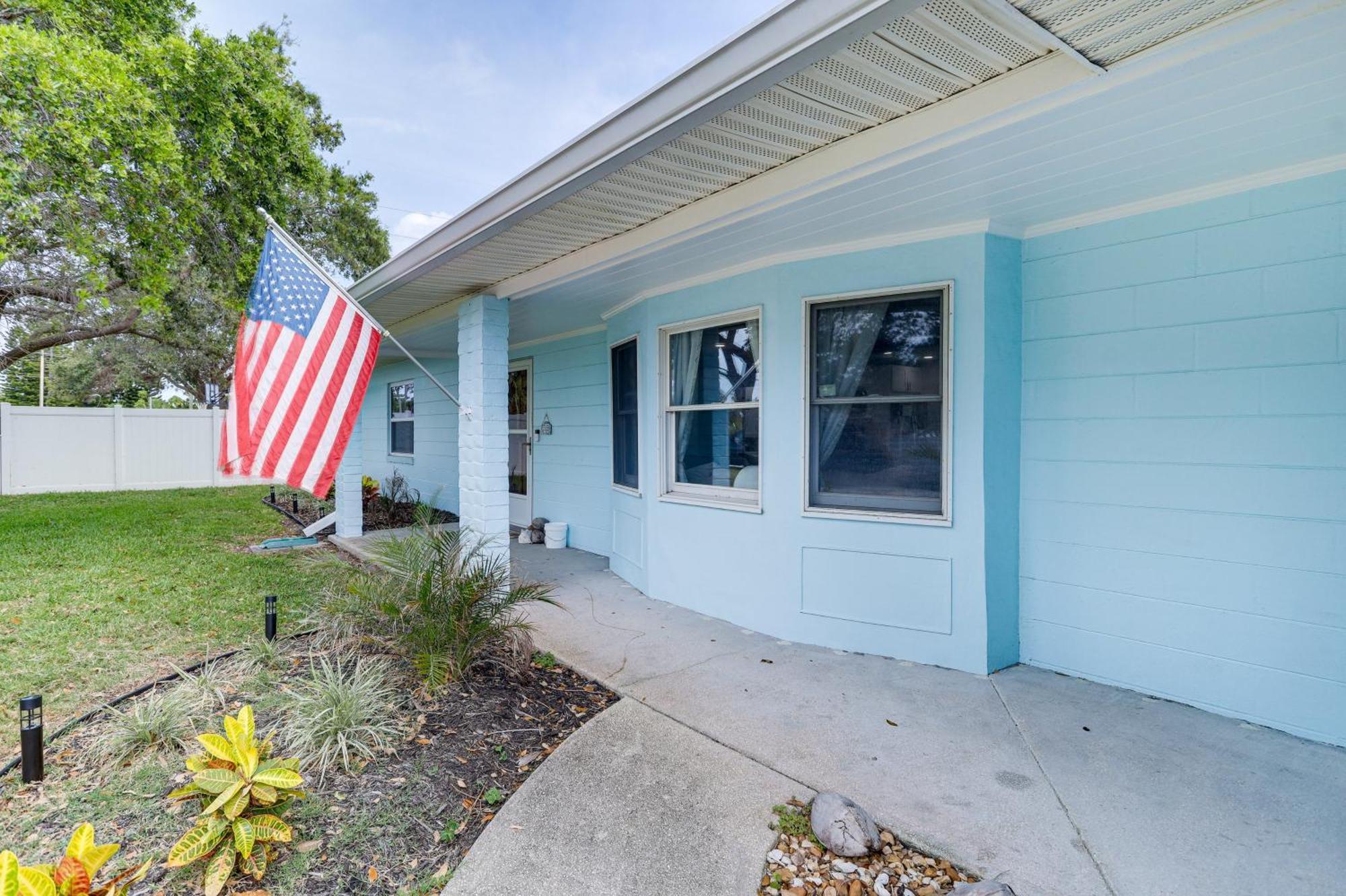 Pet-Friendly Cocoa Beach Home Walk To Beach! Dış mekan fotoğraf