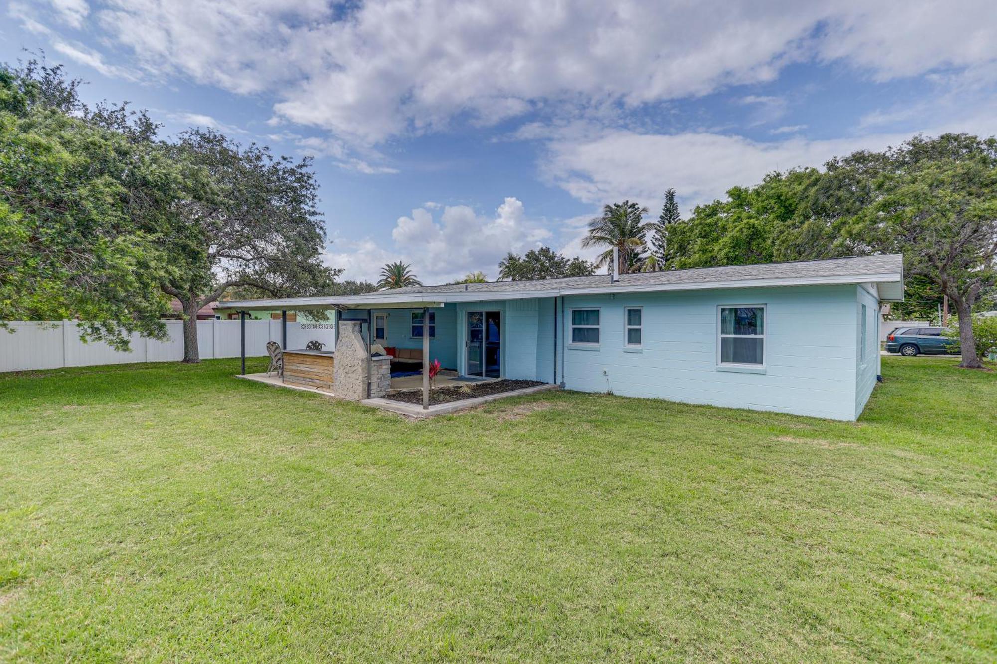 Pet-Friendly Cocoa Beach Home Walk To Beach! Dış mekan fotoğraf