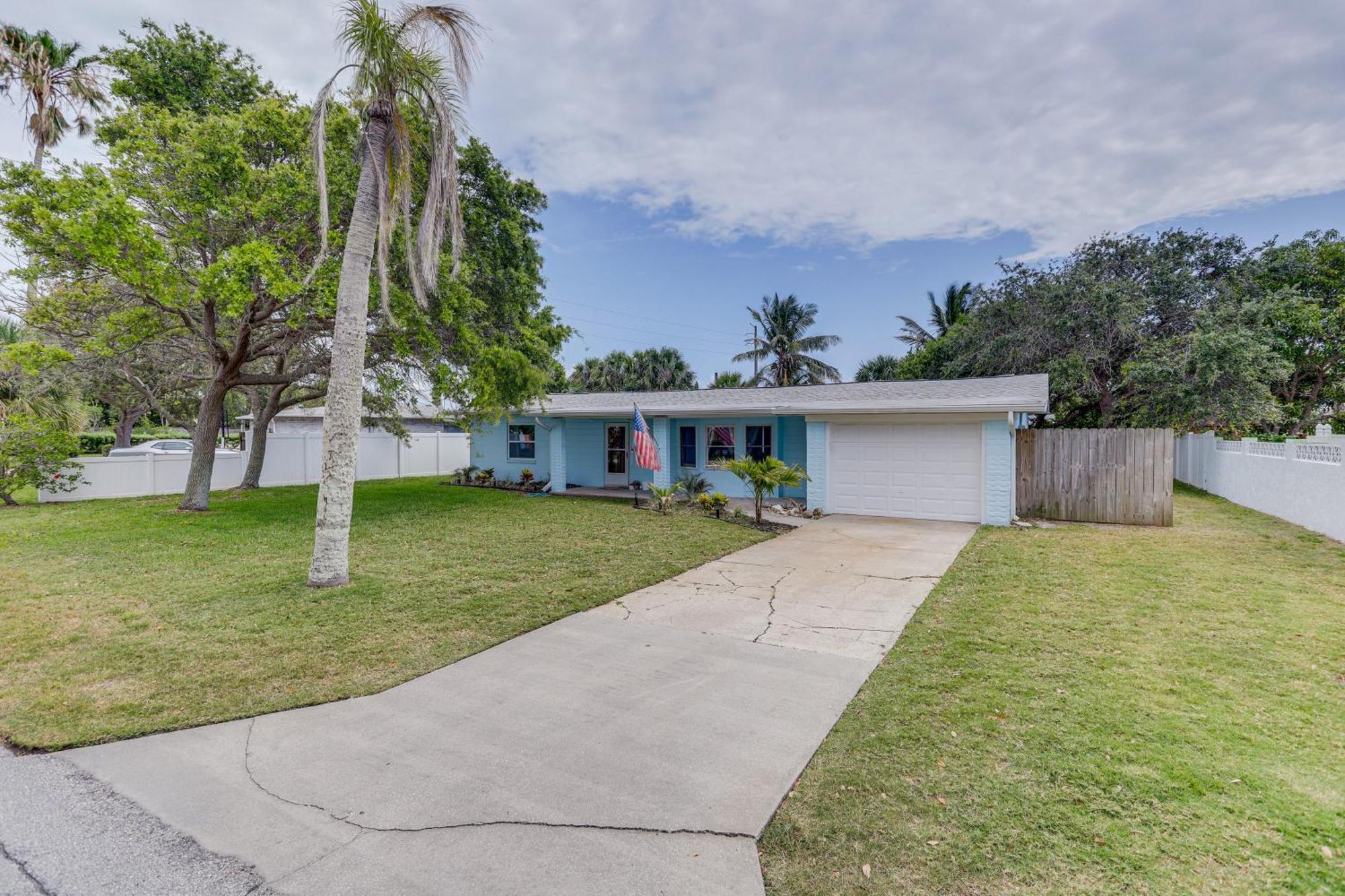 Pet-Friendly Cocoa Beach Home Walk To Beach! Dış mekan fotoğraf
